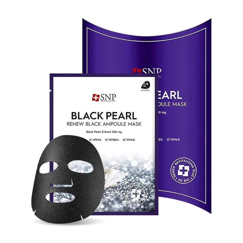 Black Pearl Renew Black Ampoule Mask 25ml - Image 2