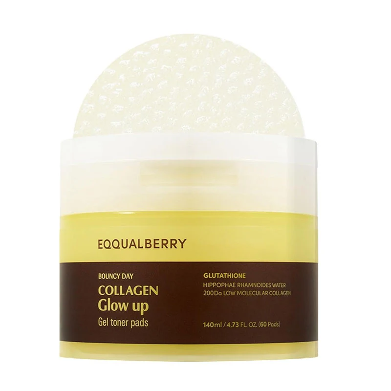Collagen Glow Up Gel Toner Pads (60 sheets) - Image 2