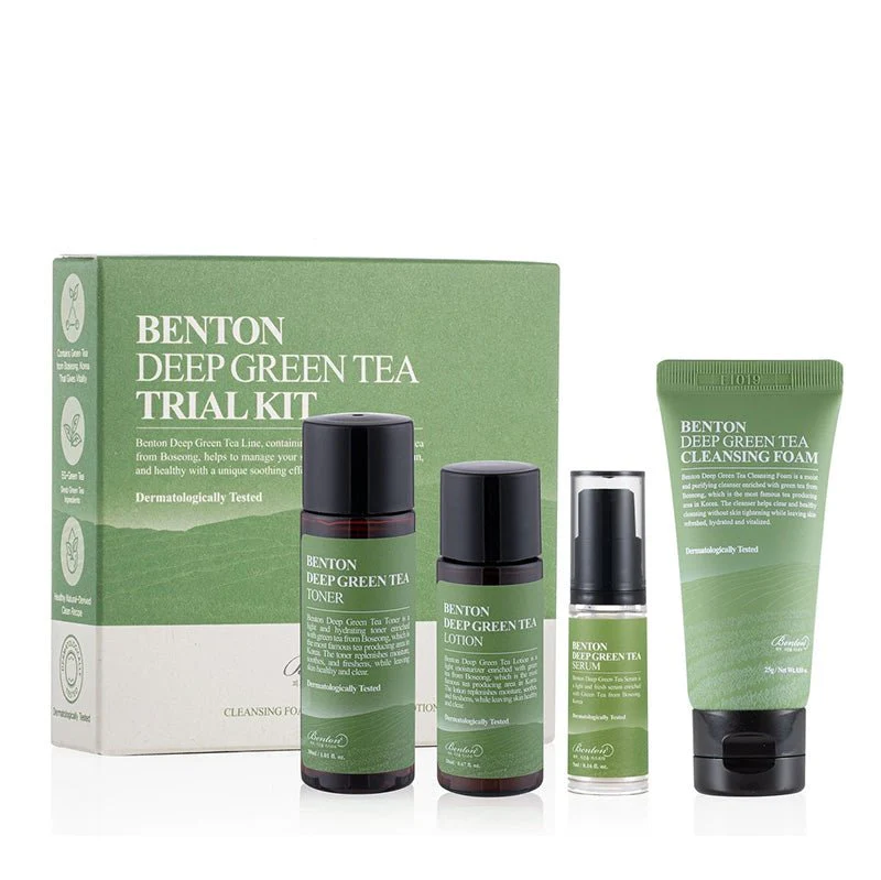 Deep Green Tea Trial Kit (4 pcs)