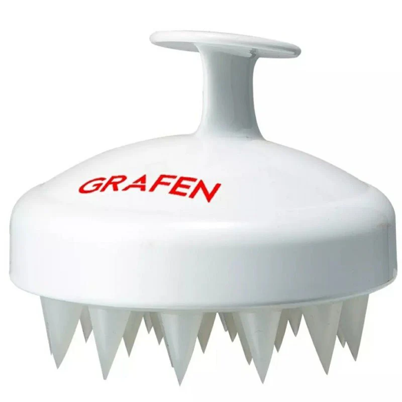 Edge Finger Shampoo Brush White
