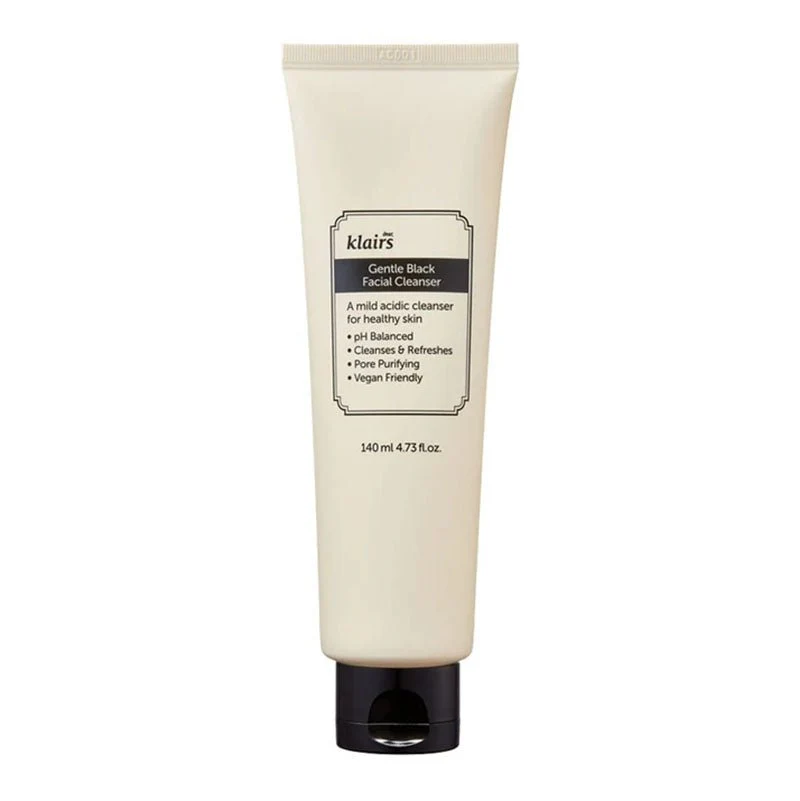 Gentle Black Facial Cleanser 140ml