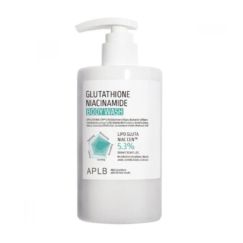 Glutathione Niacinamide Body Wash 300ml (DAMAGED BOX)