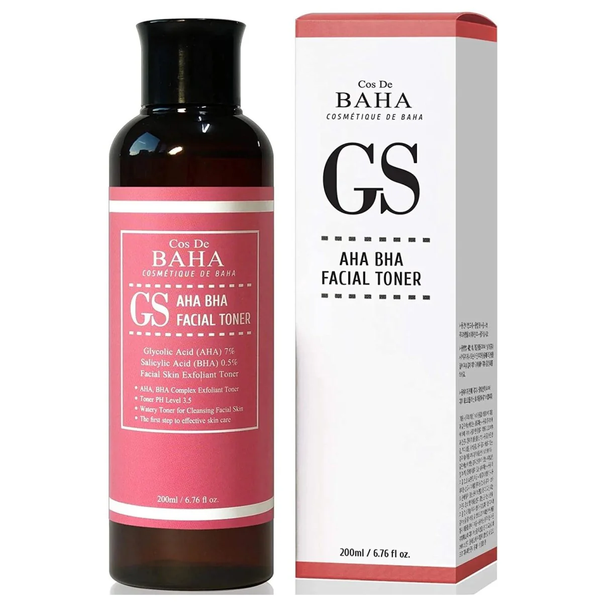 GS AHA BHA Facial Toner 200ml