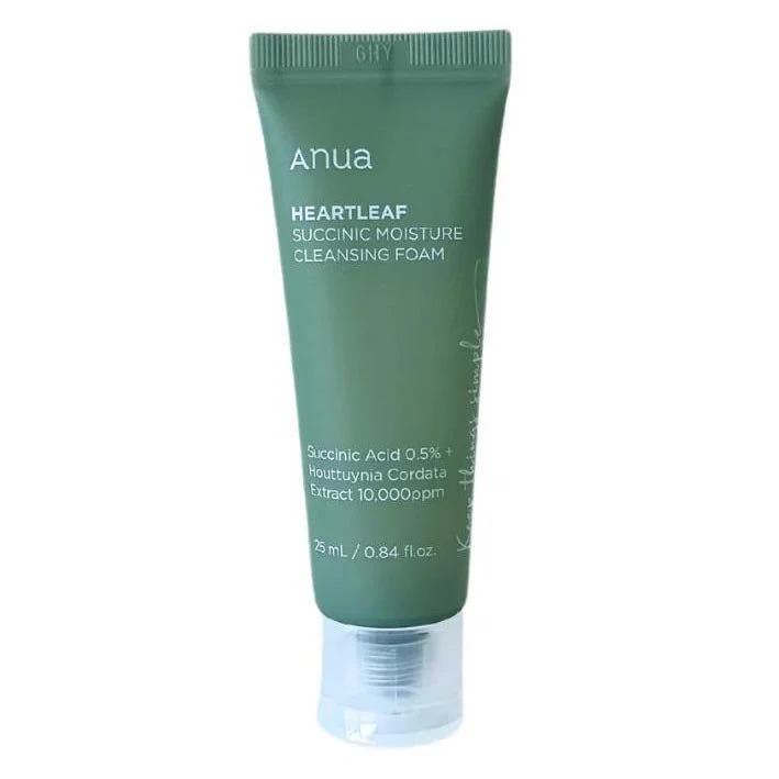 Heartleaf Succinic Moisture Cleansing Foam Mini 25ml