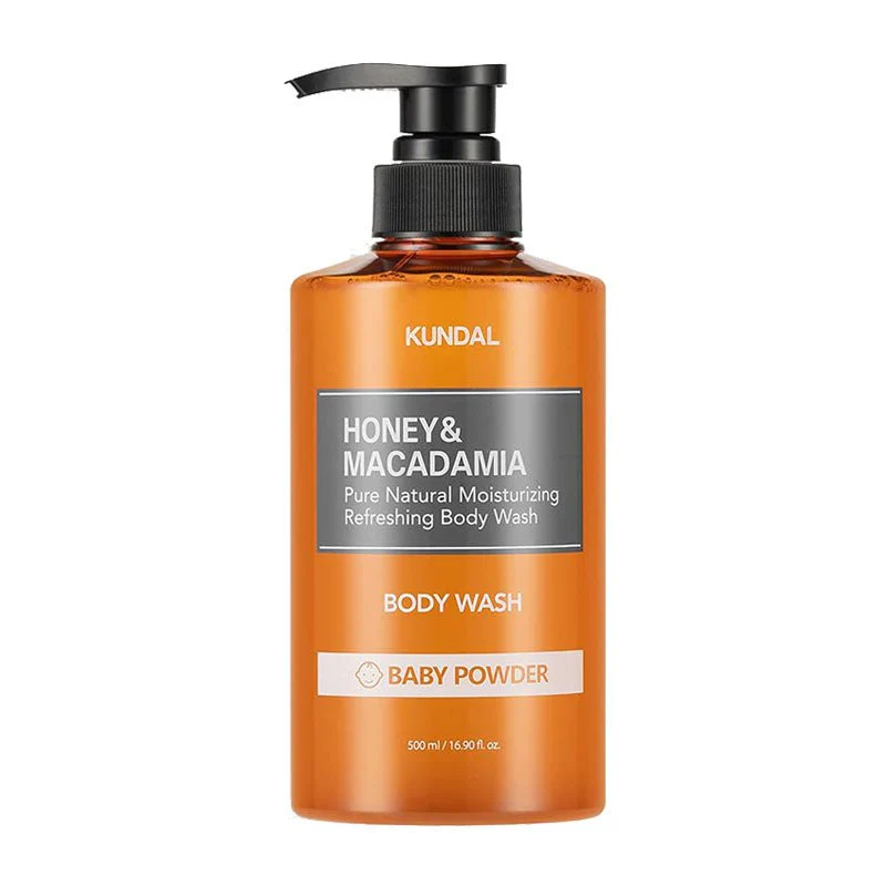 Honey & Macadamia Pure Natural Moisturizing Refreshing Body Wash 500ml