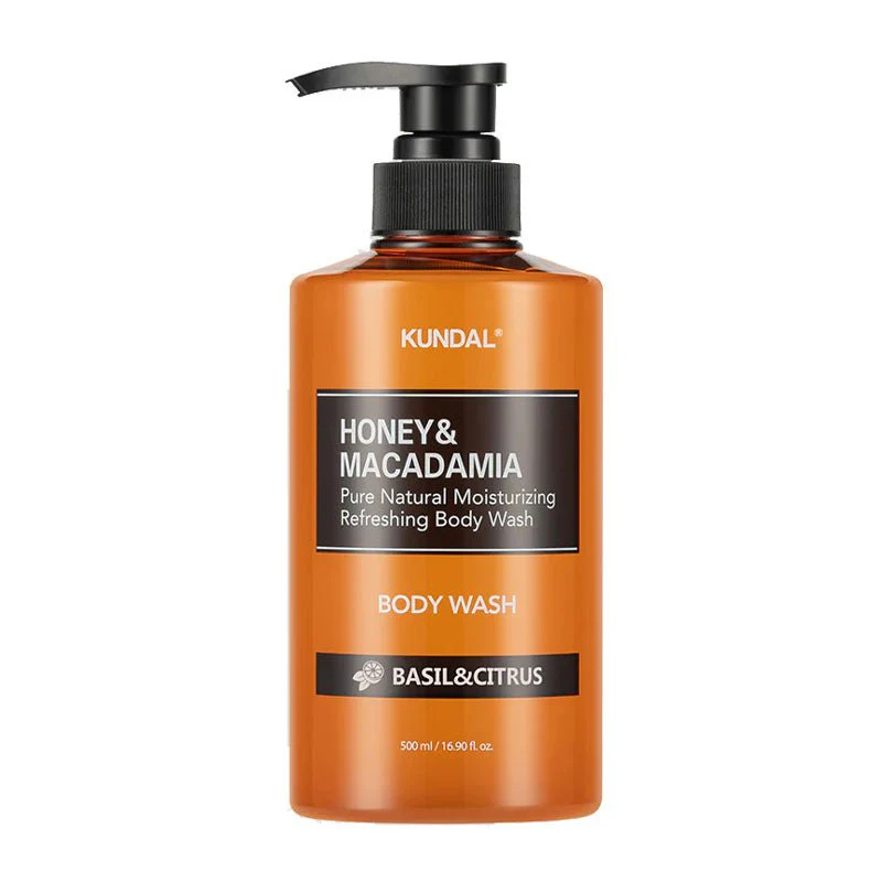 Honey & Macadamia Pure Natural Moisturizing Refreshing Body Wash 500ml - Image 2