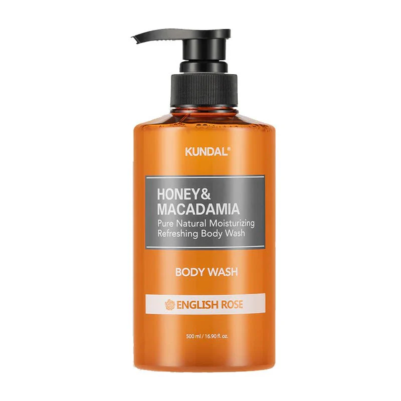 Honey & Macadamia Pure Natural Moisturizing Refreshing Body Wash 500ml - Image 3