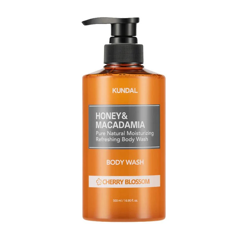 Honey & Macadamia Pure Natural Moisturizing Refreshing Body Wash 500ml - Image 4