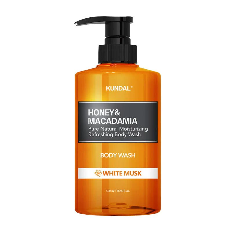 Honey & Macadamia Pure Natural Moisturizing Refreshing Body Wash 500ml - Image 6