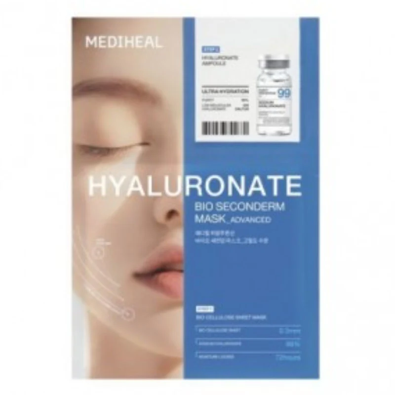 Hyaluronate Bio Seconderm Mask (Ampoule 4ml + Mask 23ml)