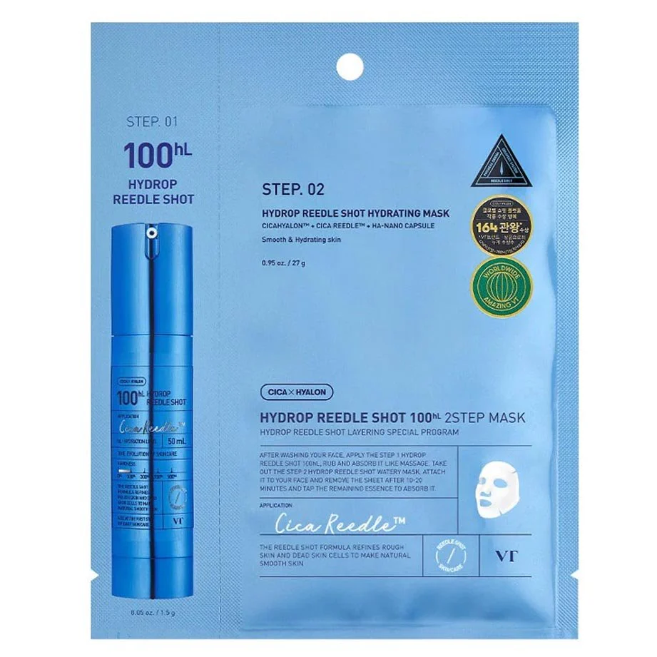 ๐ Hydrop Reedle Shot 100hL (2-Step Mask) 27g (100% off)