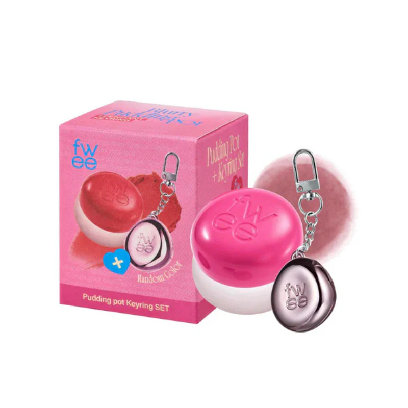 Lip & Cheek Blurry Pudding Pot With Pendant Keyring 5g - Image 9
