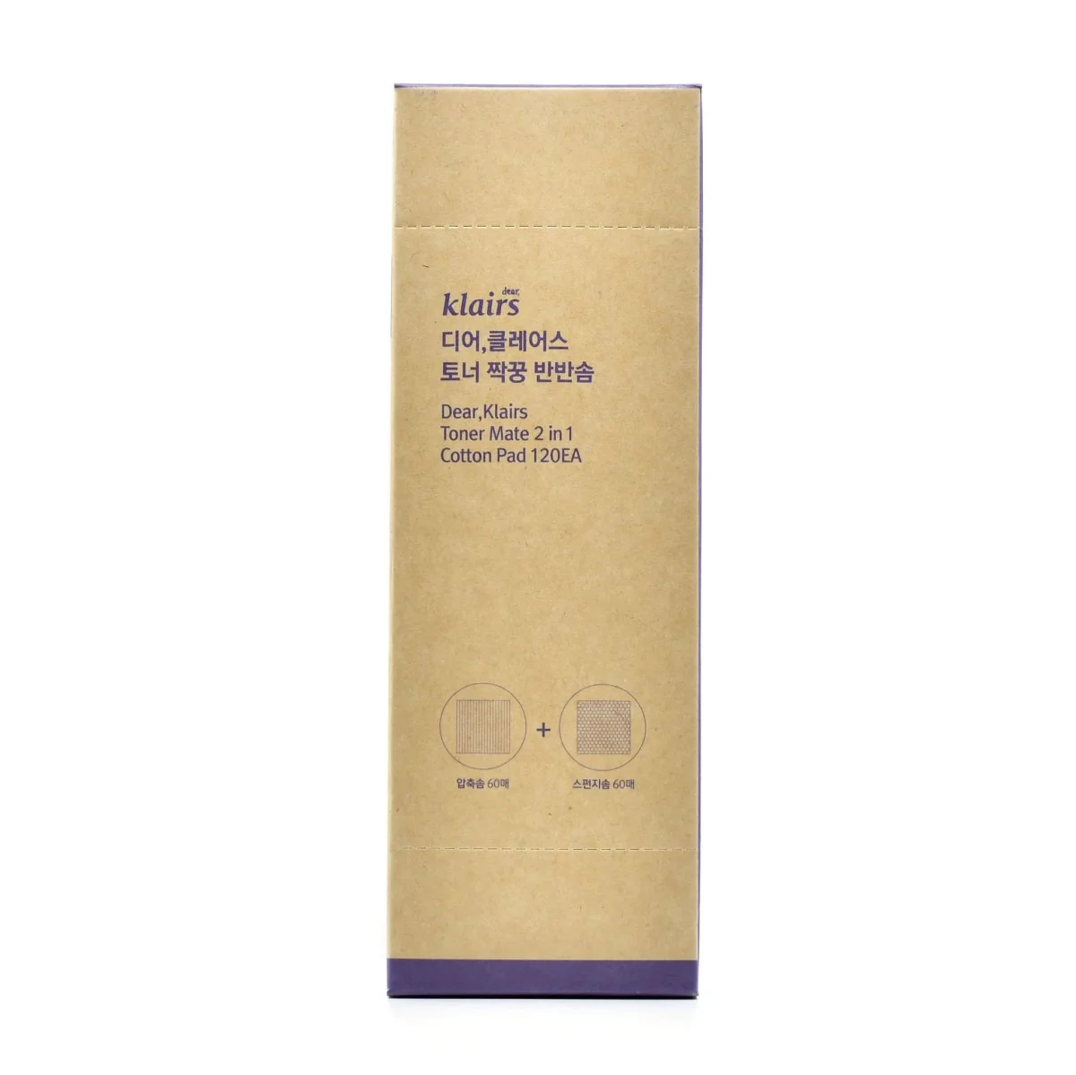 Toner Mate 2 in 1 Cotton Pad (120 Pads)
