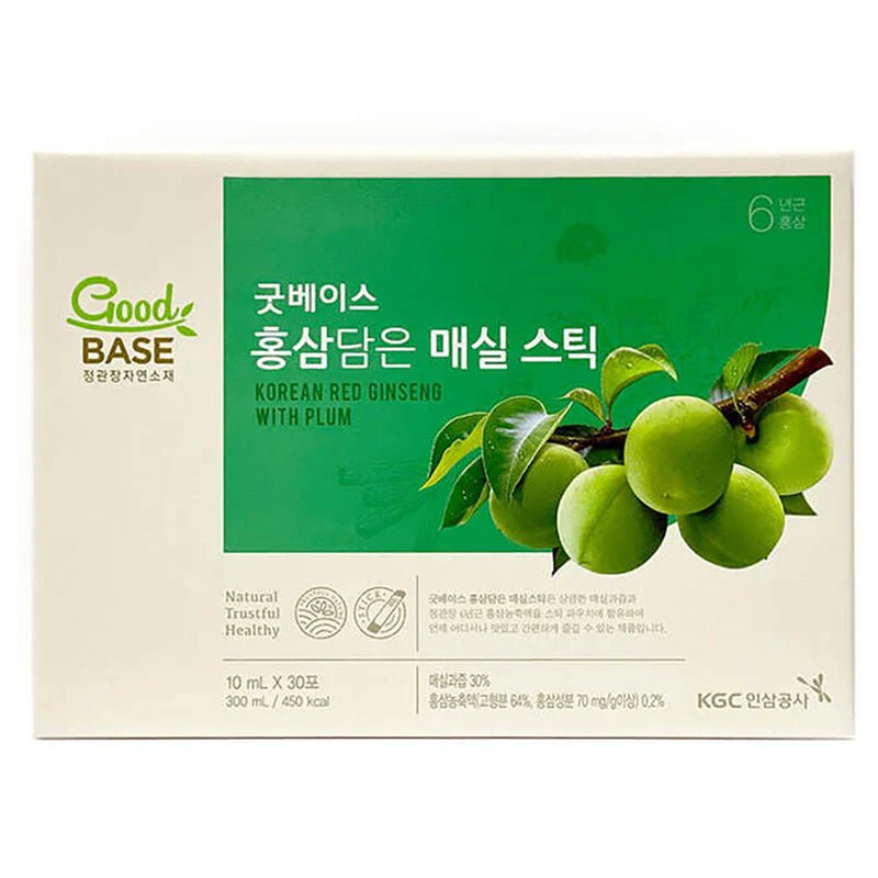 Korean Red Ginseng With Plum Stick10ml - Image 3