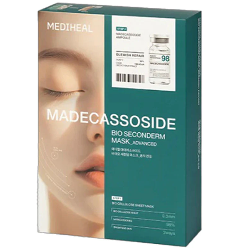 Madecassoside Bio Seconderm Mask (Ampoule 4ml + Mask 23ml