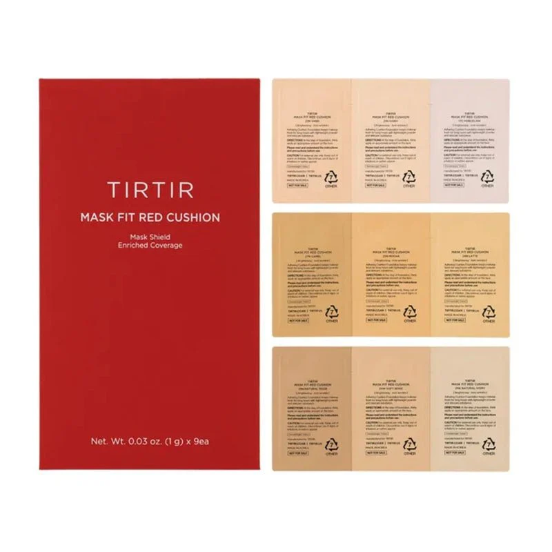 ๐ Mask Fit Red Cushion 6 Colors Trial Kit 1g (100% off)