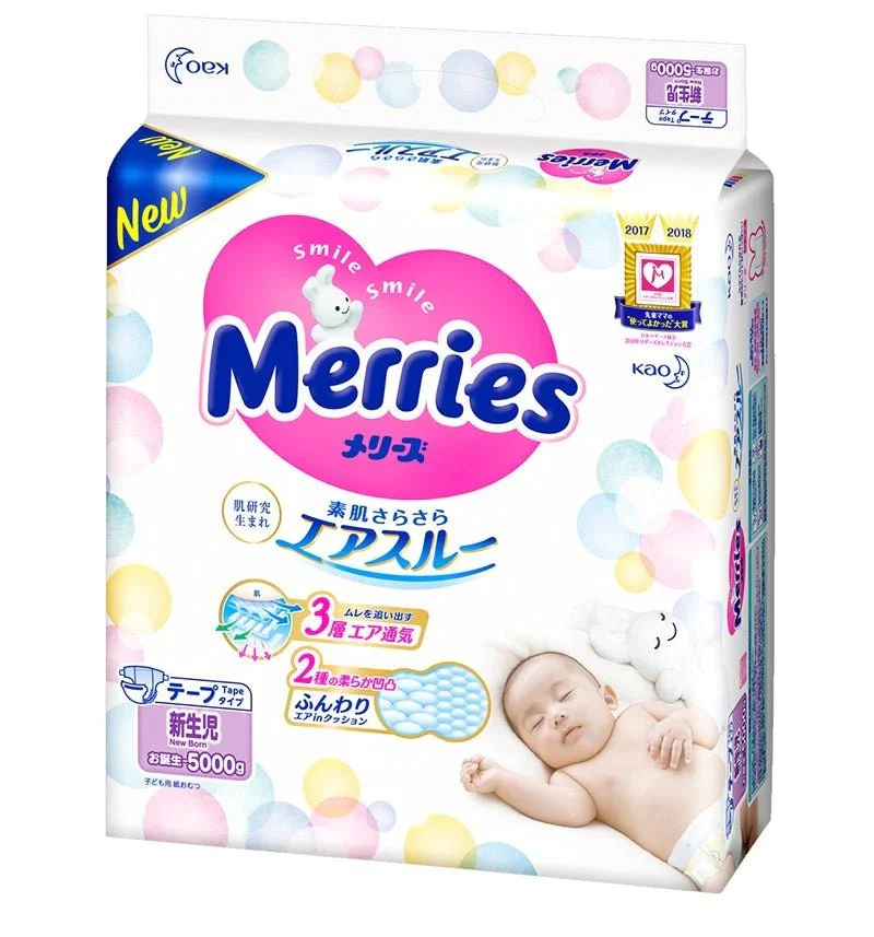Merries Nappies (3 Sizes) - Image 2