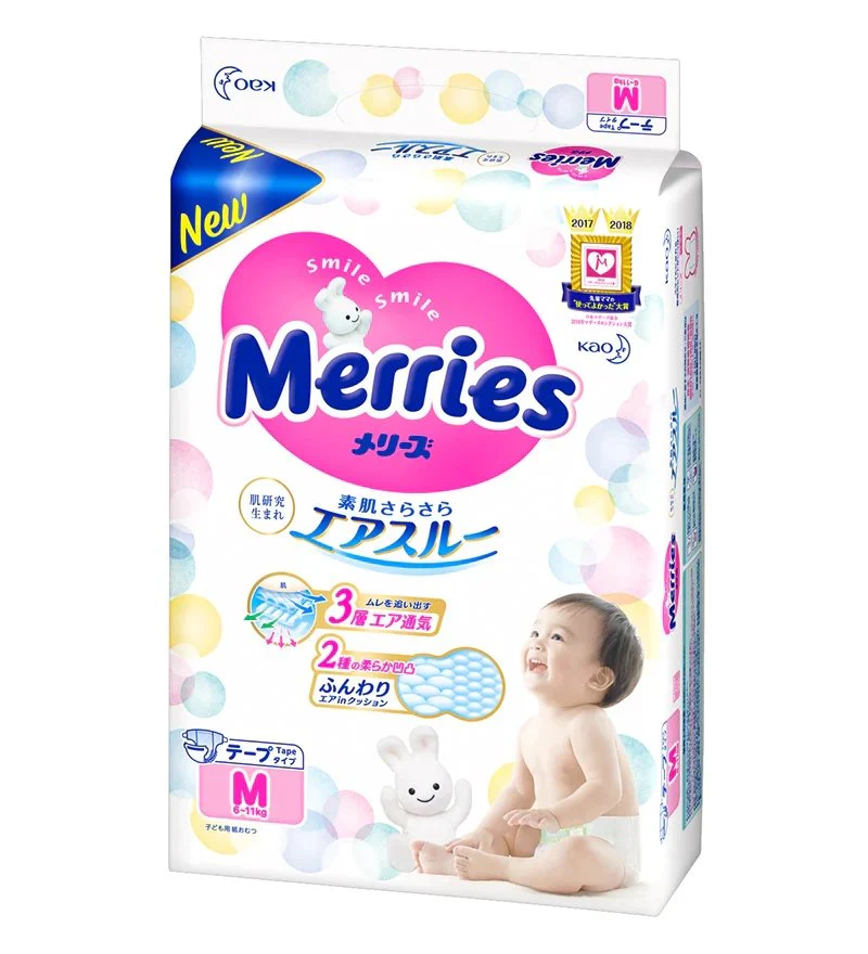 Merries Nappies (3 Sizes) - Image 4