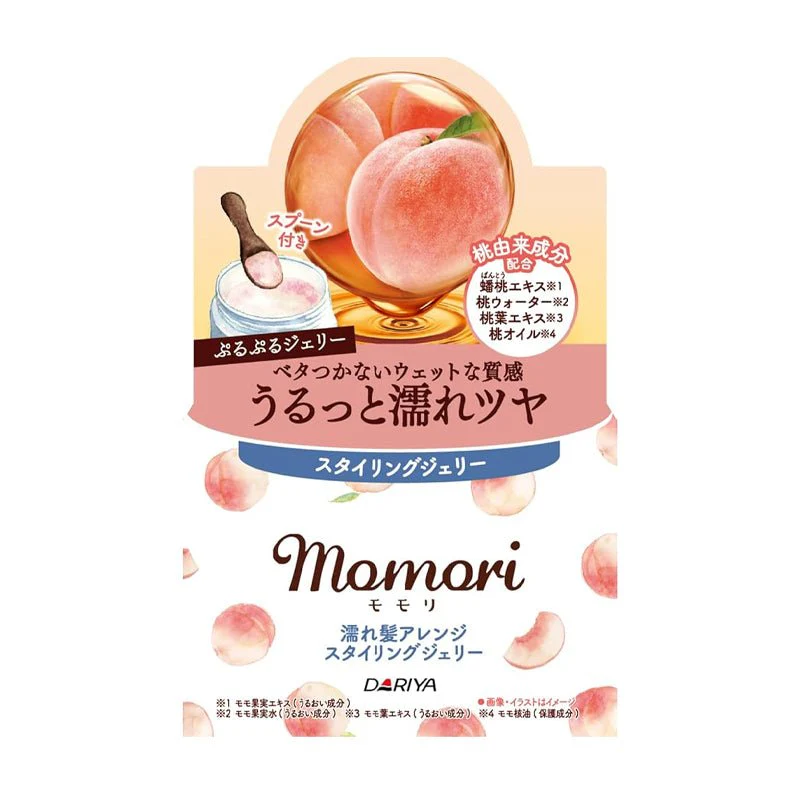 Momori Peach Wet Hair Styling Jelly 100g