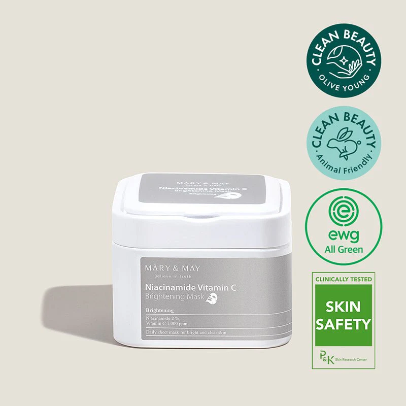 Niacinamide Vitamin C Brightening Mask (30pcs)