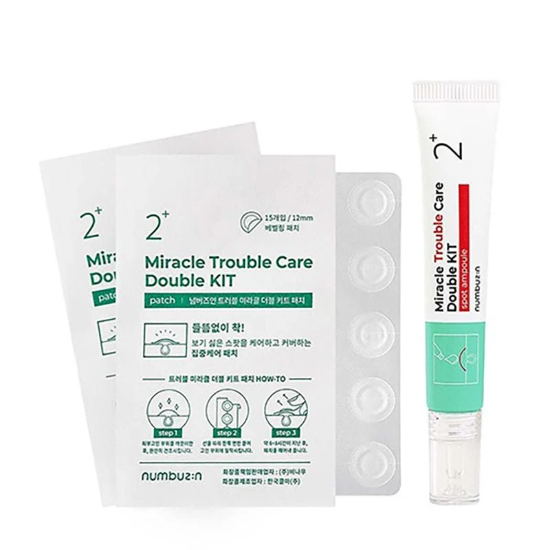 No.2 Miracle Trouble Care Double Kit (Spot Ampoule 20ml + Patch 30ea)