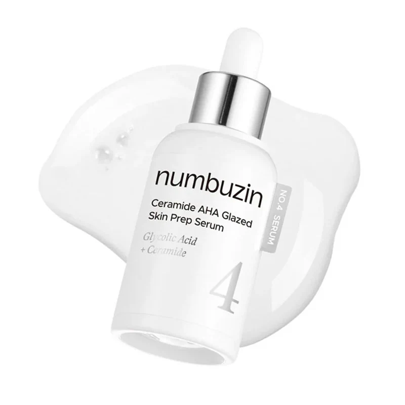 No.4 Ceramide AHA Glazed Skin Prep Serum 30ml