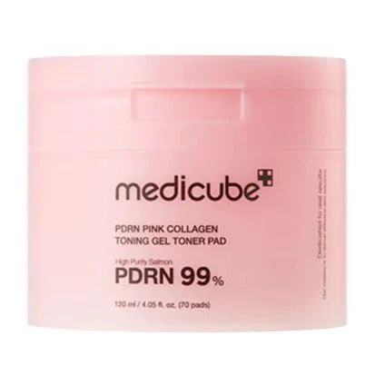 PDRN Pink Collagen Toning Gel Toner Pad (70 Pads)