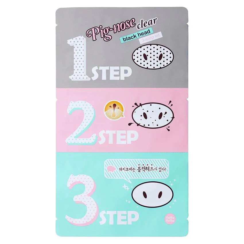 Pig-Clear Black Head 3-Step Kit