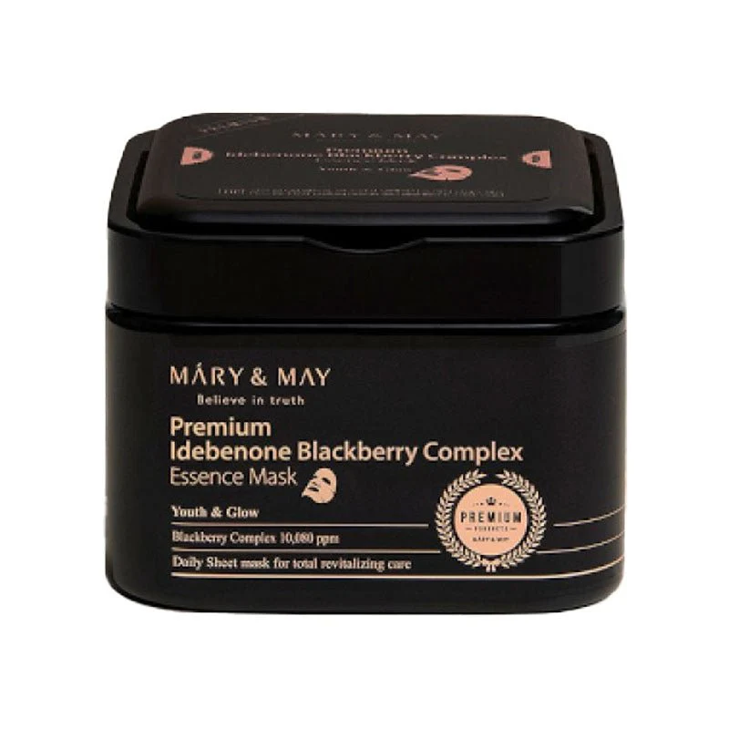 Premium Idebenone Blackberry Complex Essence Mask 20pc