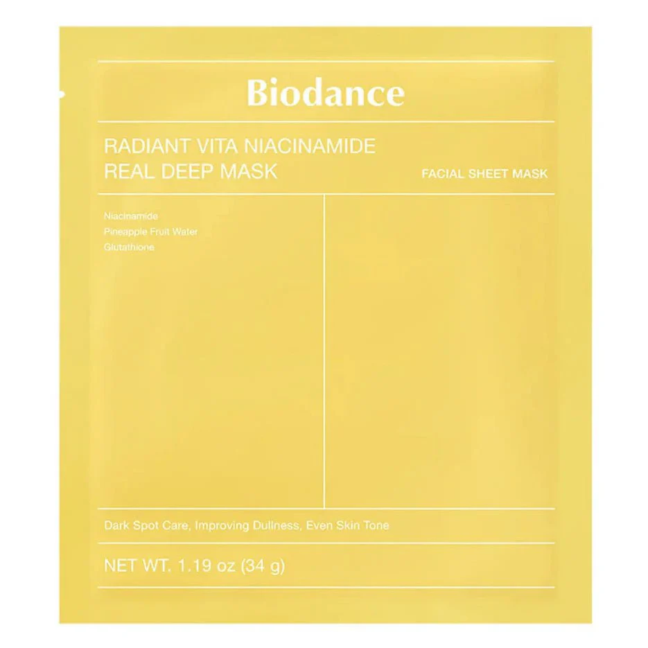 Radiant Vita Niacinamide Real Deep Mask 34g - Image 2