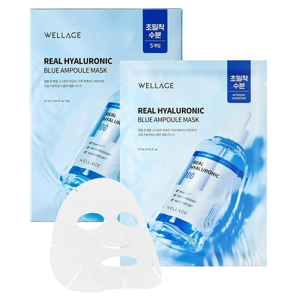 Real Hyaluronic Blue Ampoule Mask 27ml