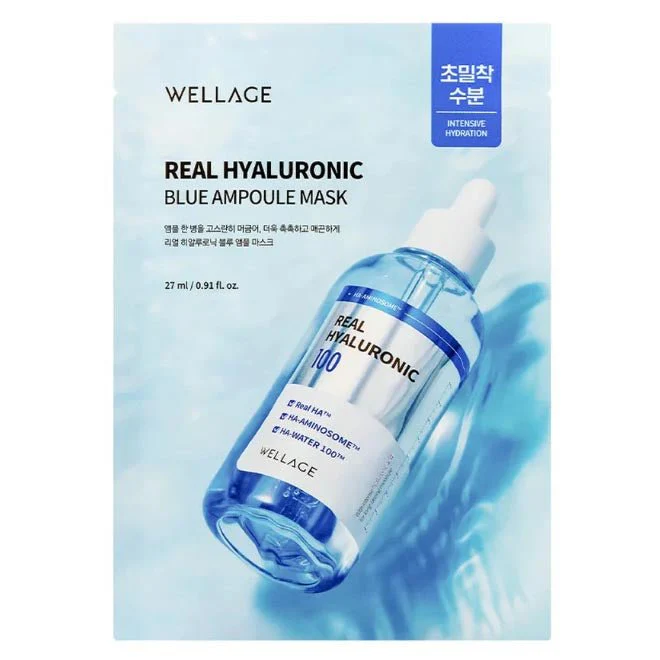 Real Hyaluronic Blue Ampoule Mask 27ml - Image 2