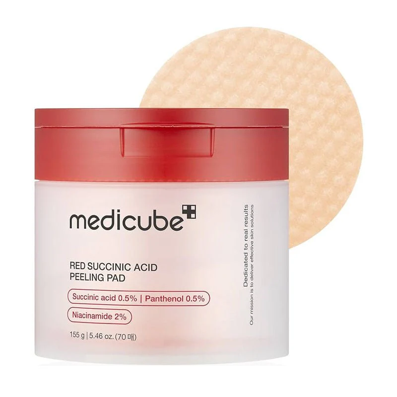 Red Succinic Acid Peeling Pad (70 Pads)