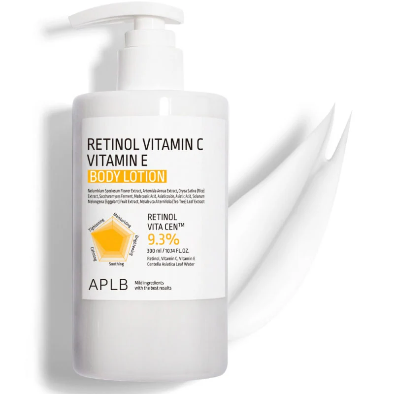 Retinol Vitamin C Vitamin E Body Lotion 300ml