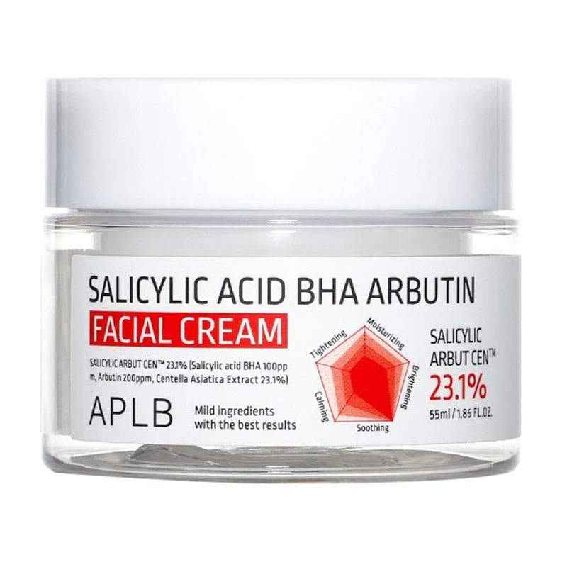 Salicylic Acid BHA Arbutin Facial Cream 55ml