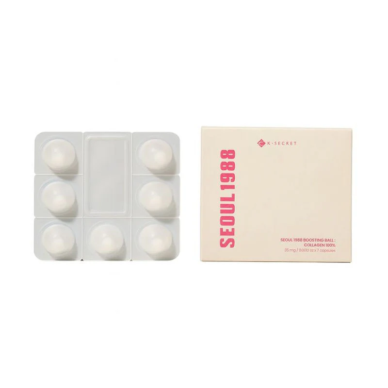 Seoul 1988 Boosting Ball : Collagen 100% (0.0012oz * 7 capsules)