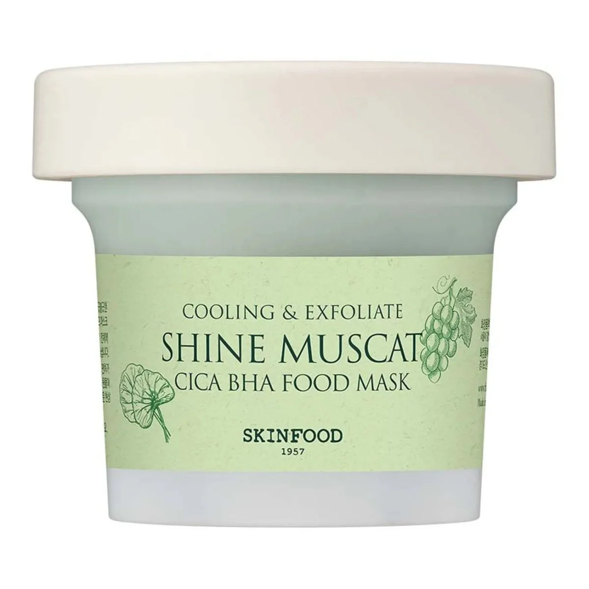 Shine Muscat Cica BHA Food Mask 120g