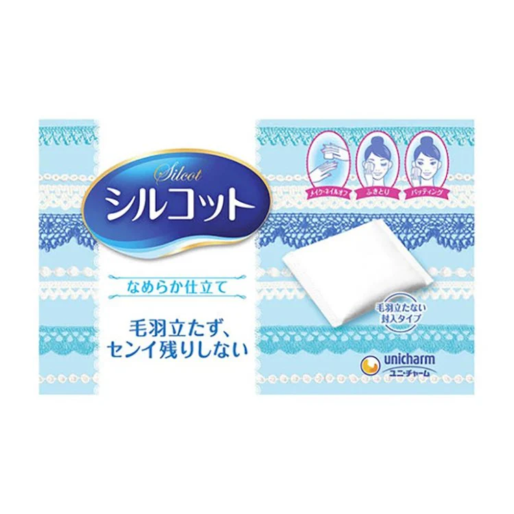 Silcot Velvet Touch Cotton Pad Light Blue (Damaged Box)