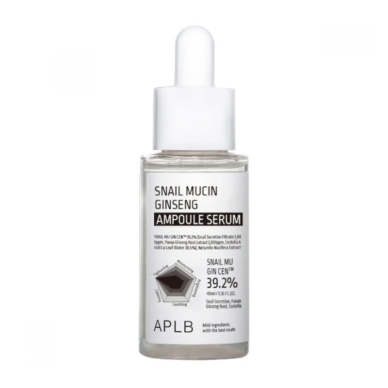 Snail Mucin Ginseng Ampoule Serum 40ml