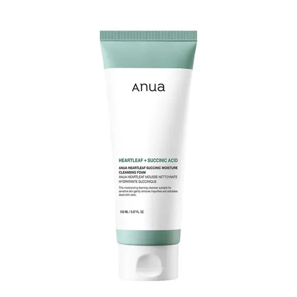 Heartleaf Succinic Moisture Cleansing Foam 150ml
