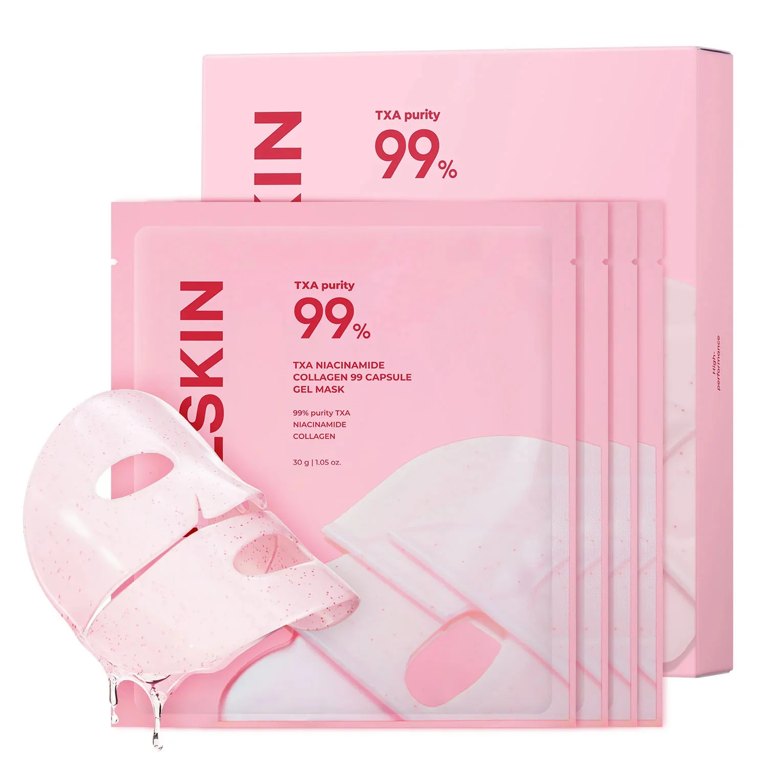TXA Niacinamide Collagen 99 Capsule Gel Mask 30g - Image 2