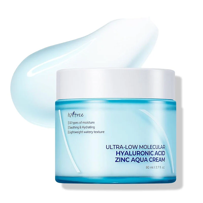 Ultra-Low Molecular Hyaluronic Acid Zinc Aqua Cream 80ml