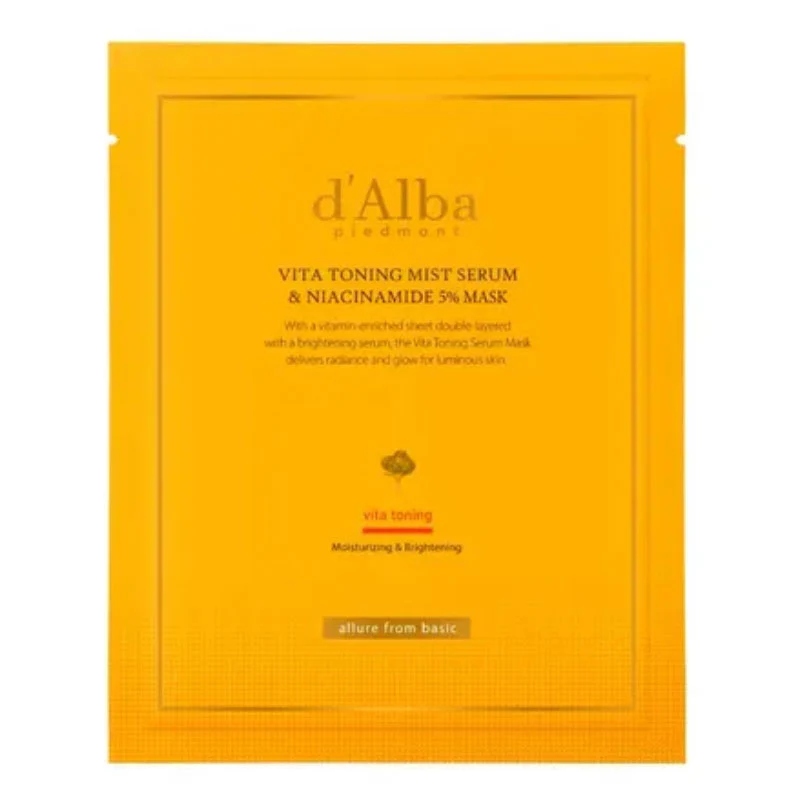 Vita Toning Mist Serum & Niacinamide 5% Mask 28g