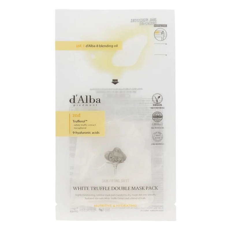๐ White Truffle Double Mask Pack 32.5g (Nutritive & Hydration) (100% off)